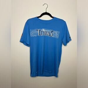NFL Nike Tennessee Titans Blue DriFit Tee-Medium